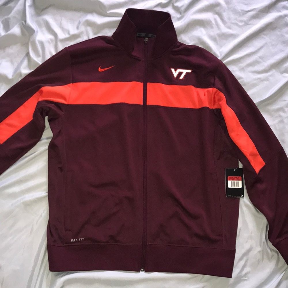 Virginia Tech Nike jacket. Brand new